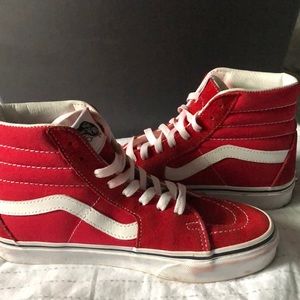 High Top Red Vans
